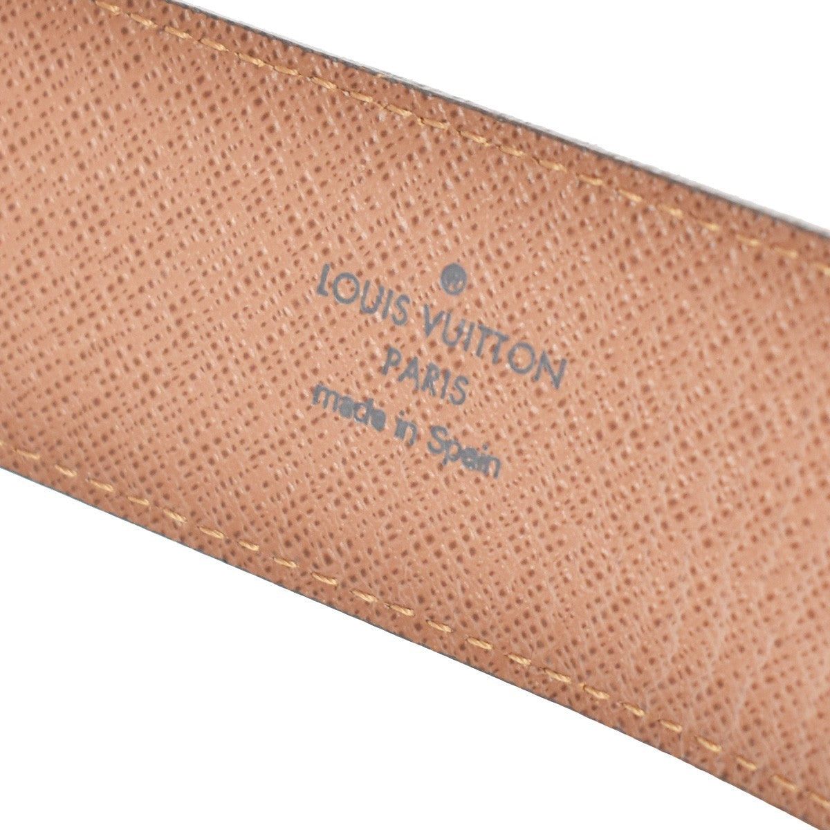 Louis Vuitton Ceinture Belt Monogram Canvas Brown Canvas Belts Accessory (Pre-Owned)