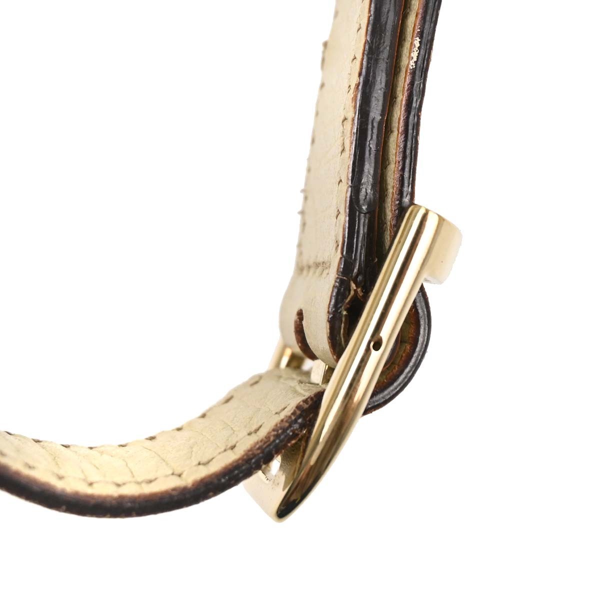Gucci Horsebit Canvas Beige Canvas Clutche & Pouche Bag (Pre-Owned)