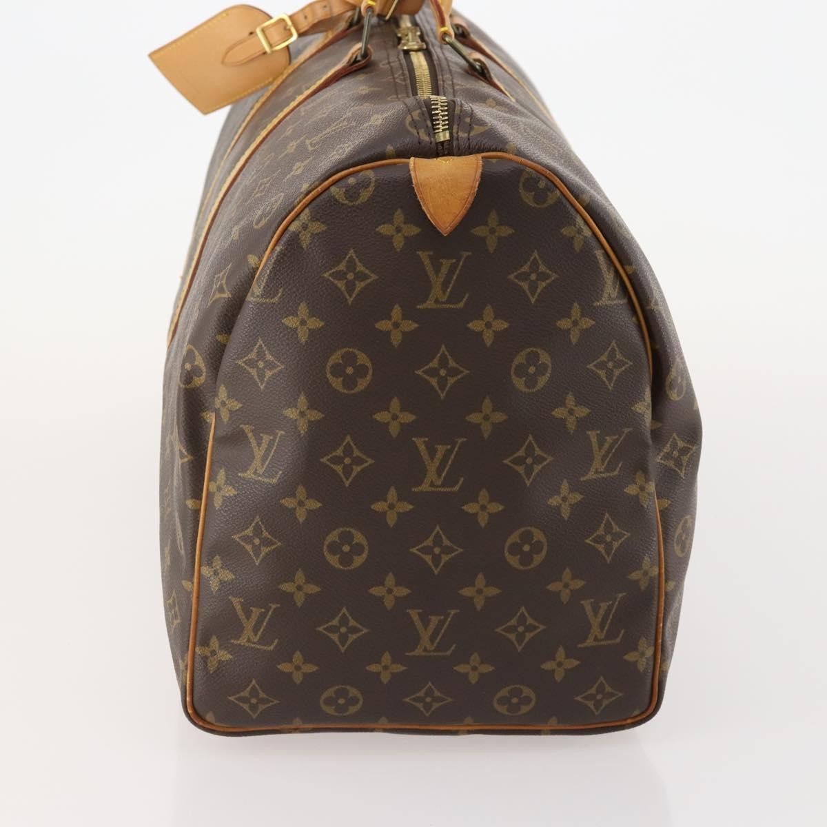 Louis Vuitton Keepall Monogram Canvas Brown Canvas Travel Bag Bag (Pre-Owned)