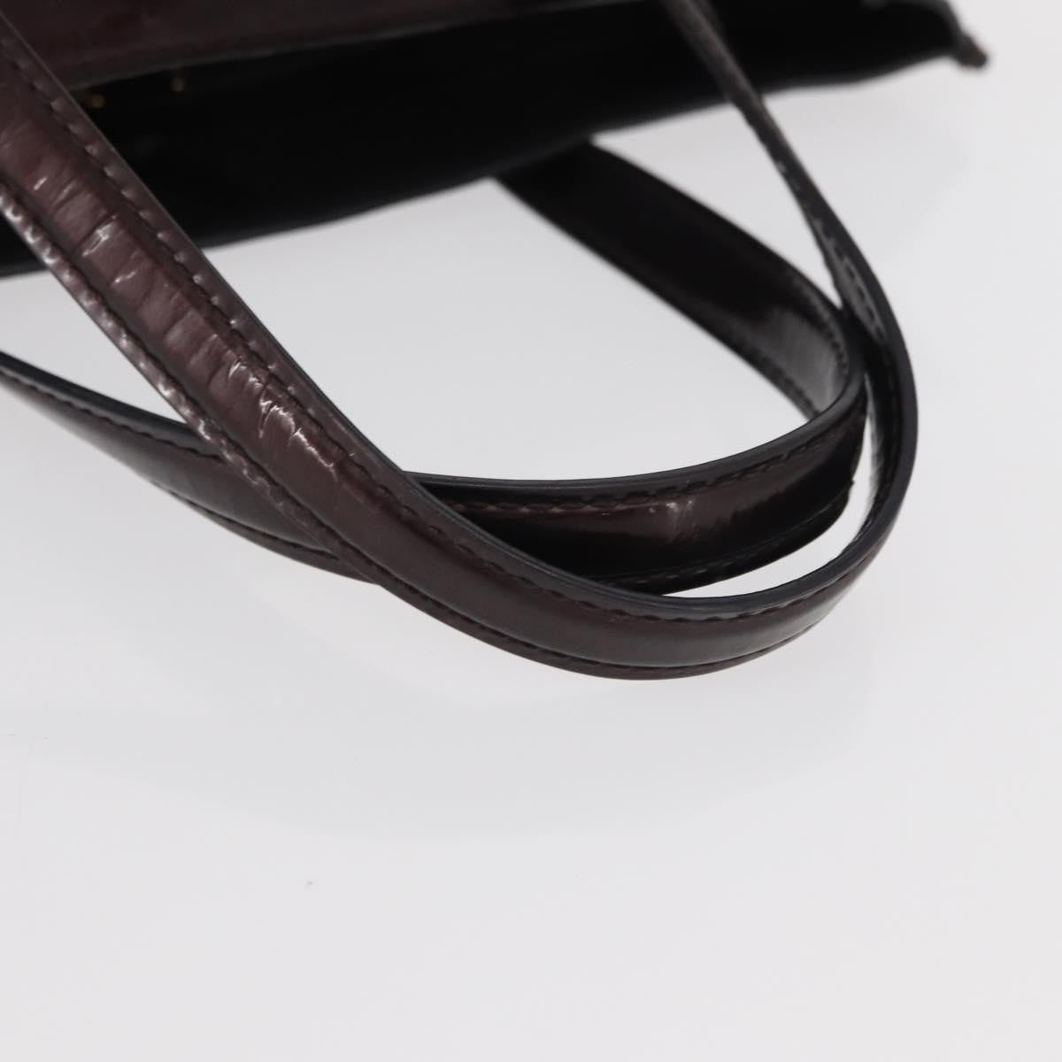 Louis Vuitton Wilshire Monogram Vernis Burgundy Patent_Leather Tote Bag Bag (Pre-Owned)