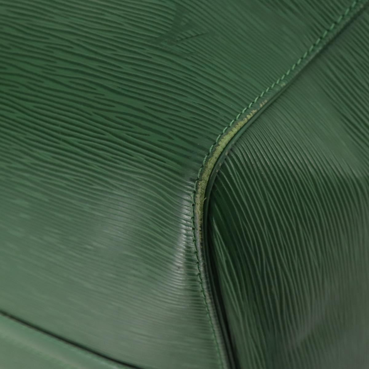 Louis Vuitton Keepall Bag Epi Leather Green Leather Travel Bag Bag (Pre-Owned)