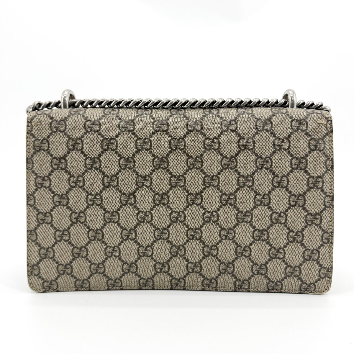Gucci Dionysus Gg Coated Canvas Brown Canvas Handbag (Pre-Owned)