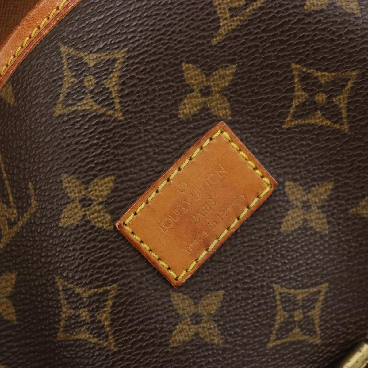 Louis Vuitton Saumur Monogram Canvas Brown Canvas Shoulder Bag Bag (Pre-Owned)