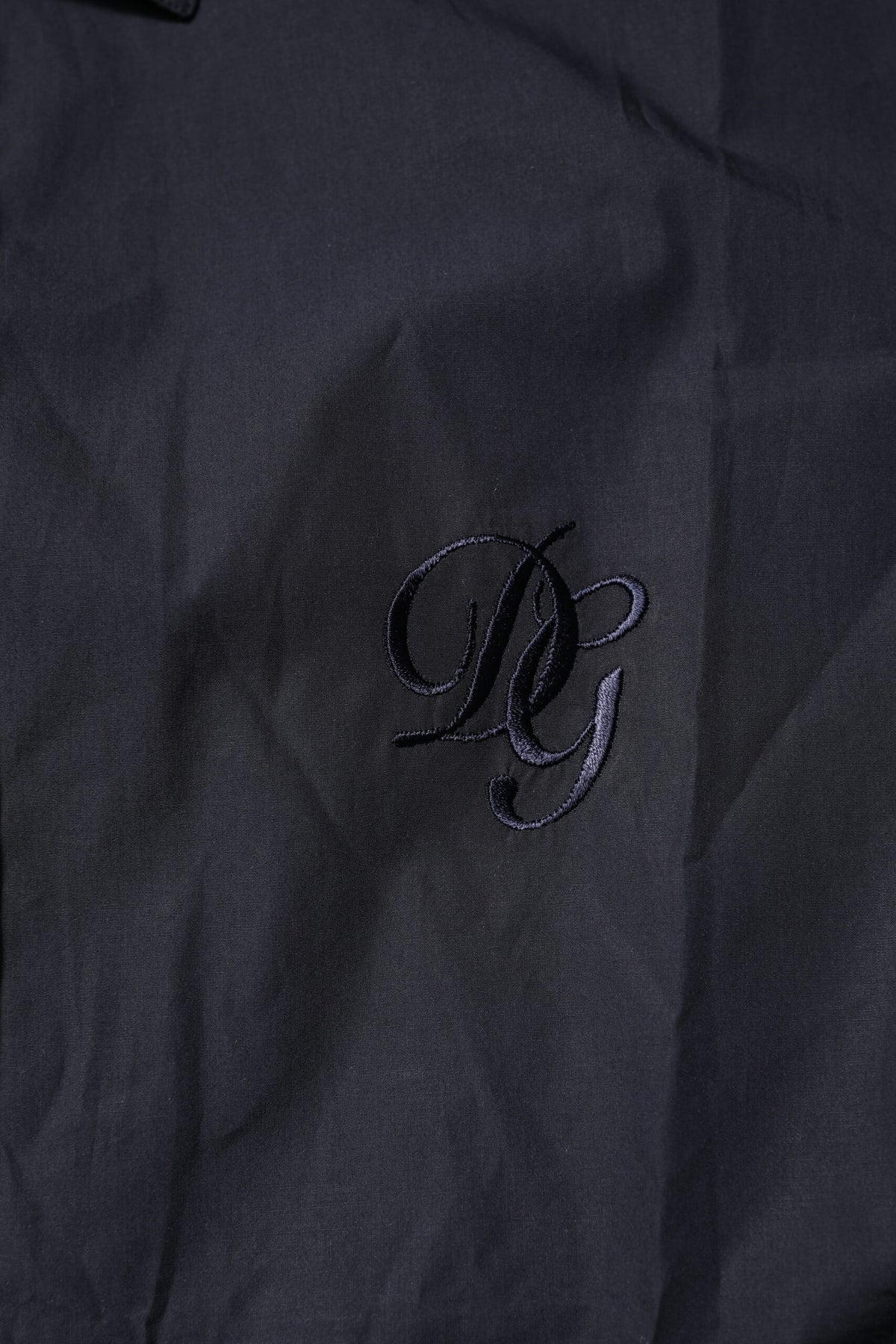 Dolce & Gabbana Dark Blue MARTINI Cotton Dress Formal Men's Shirt