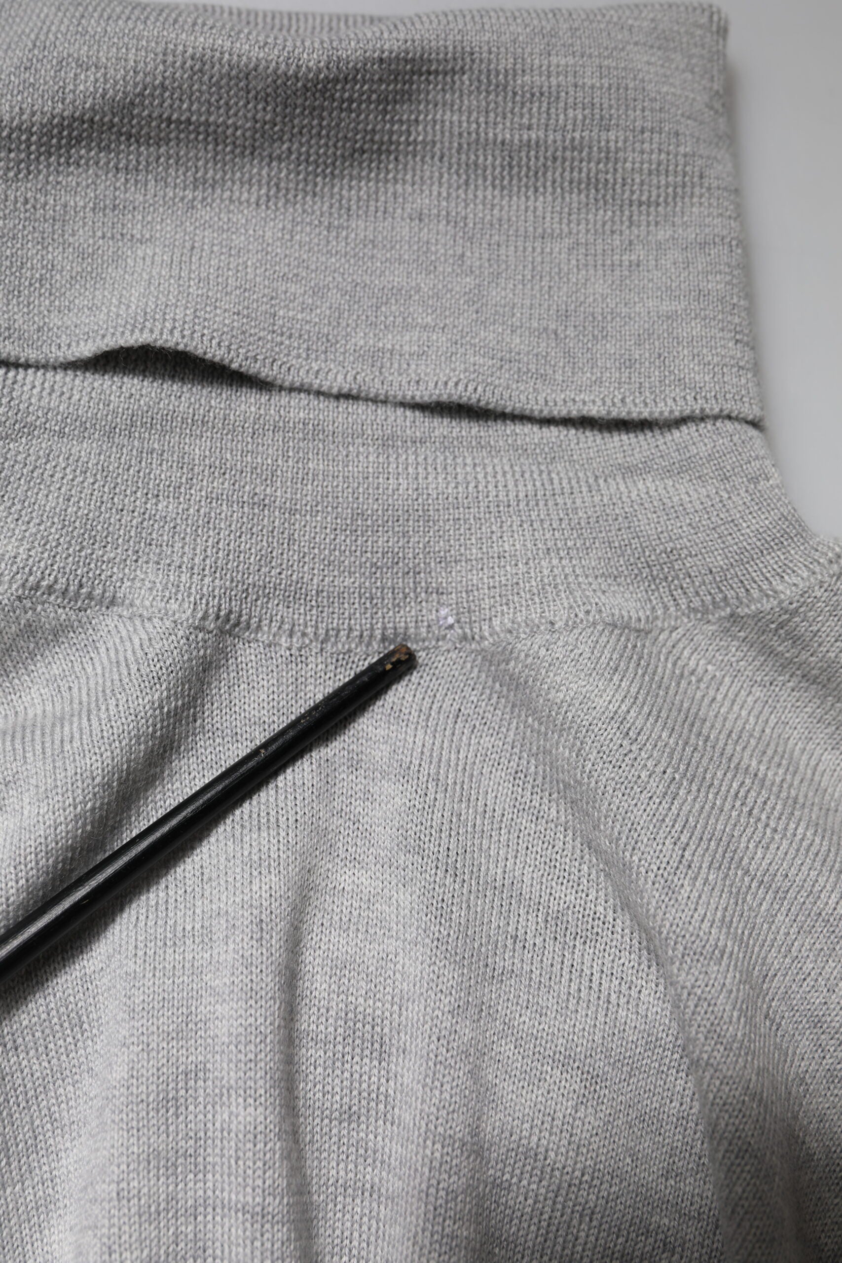 Dolce & Gabbana Gray Long Sleeve Turtleneck Pullover Men's Sweater (Pre-Owned)