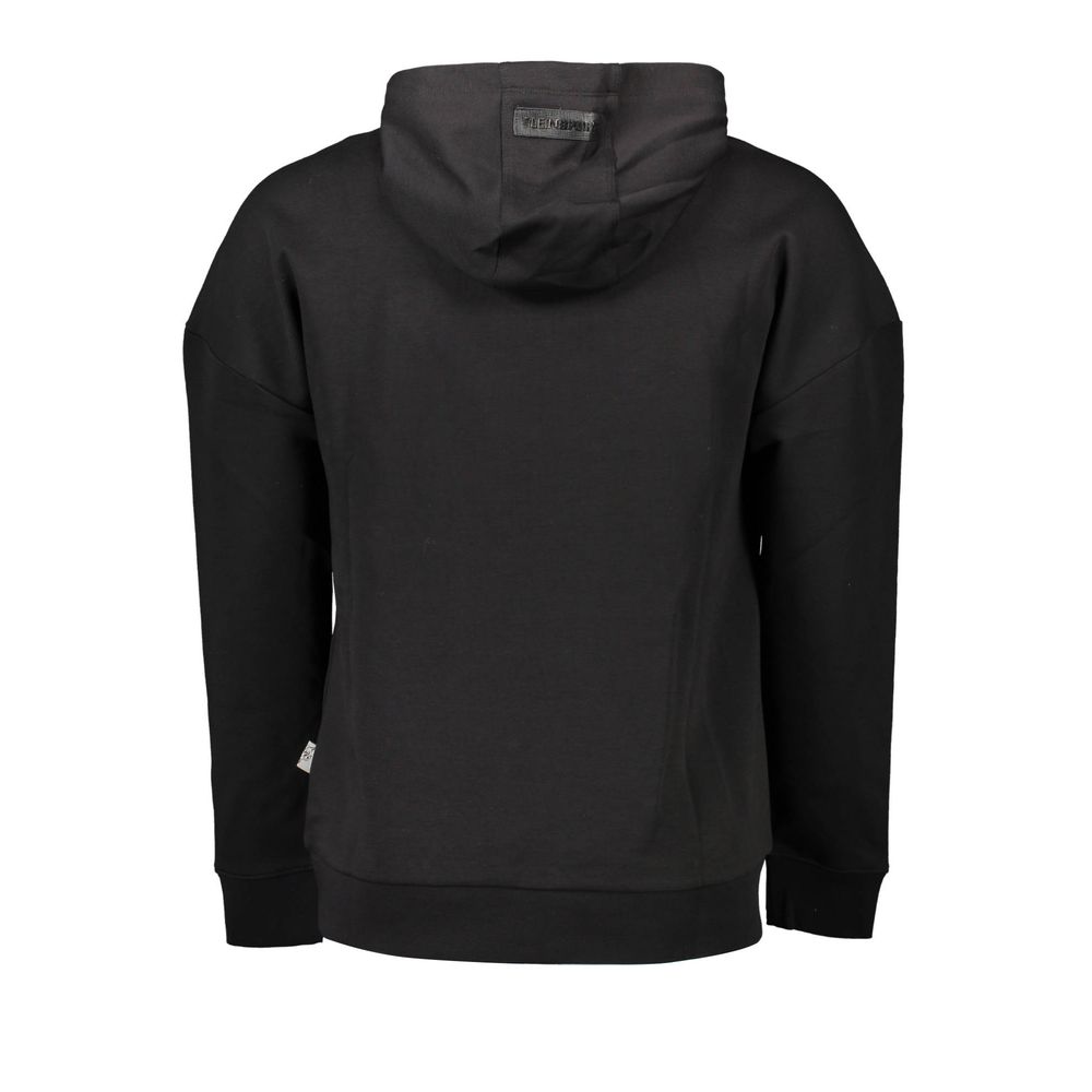 Plein Sport Black Cotton Men Men's Sweatshirt