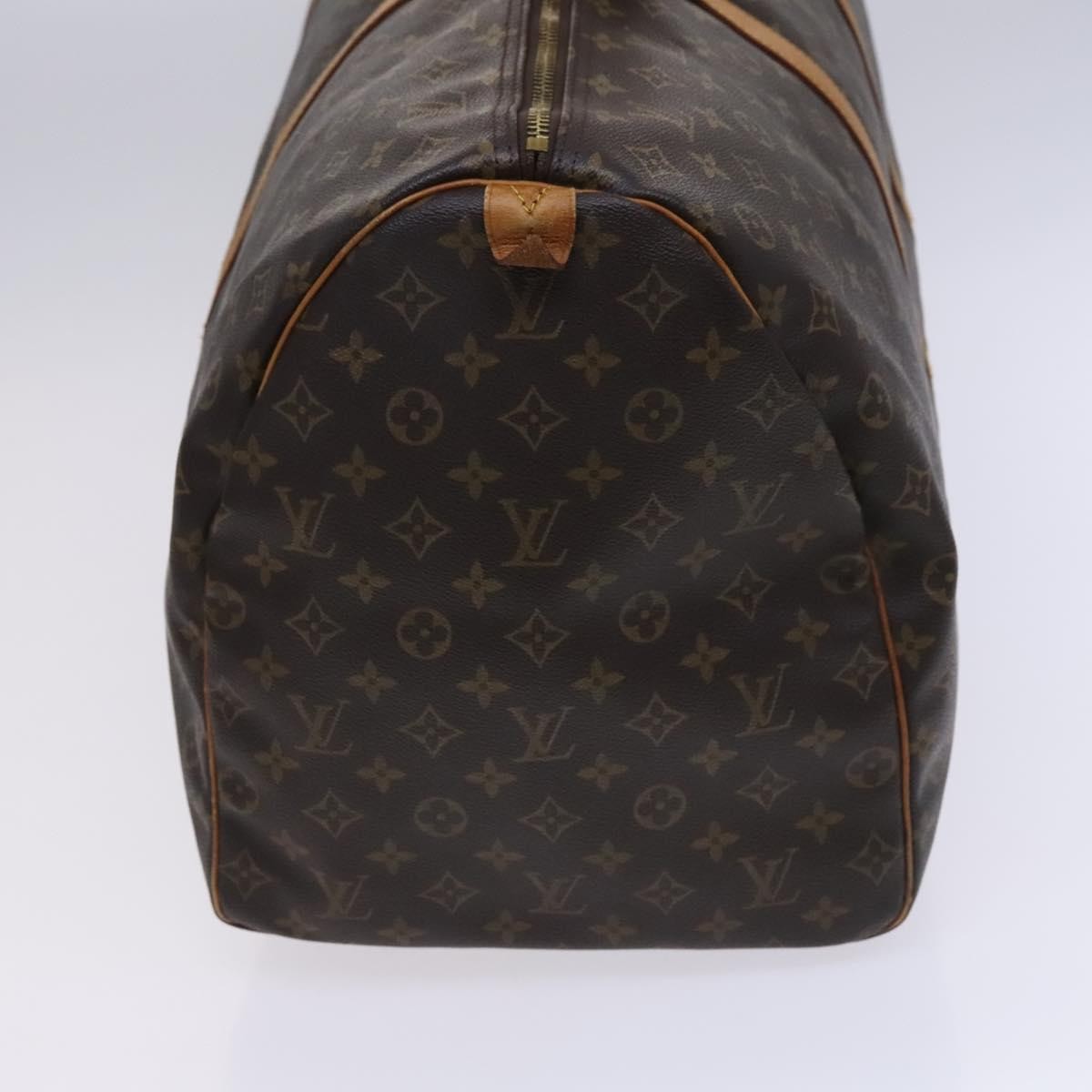Louis Vuitton Keepall Monogram Canvas Brown Canvas Travel Bag Bag (Pre-Owned)
