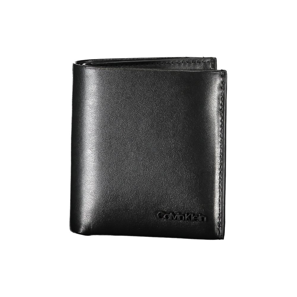 Calvin Klein Nero Leather Men Men's Wallet