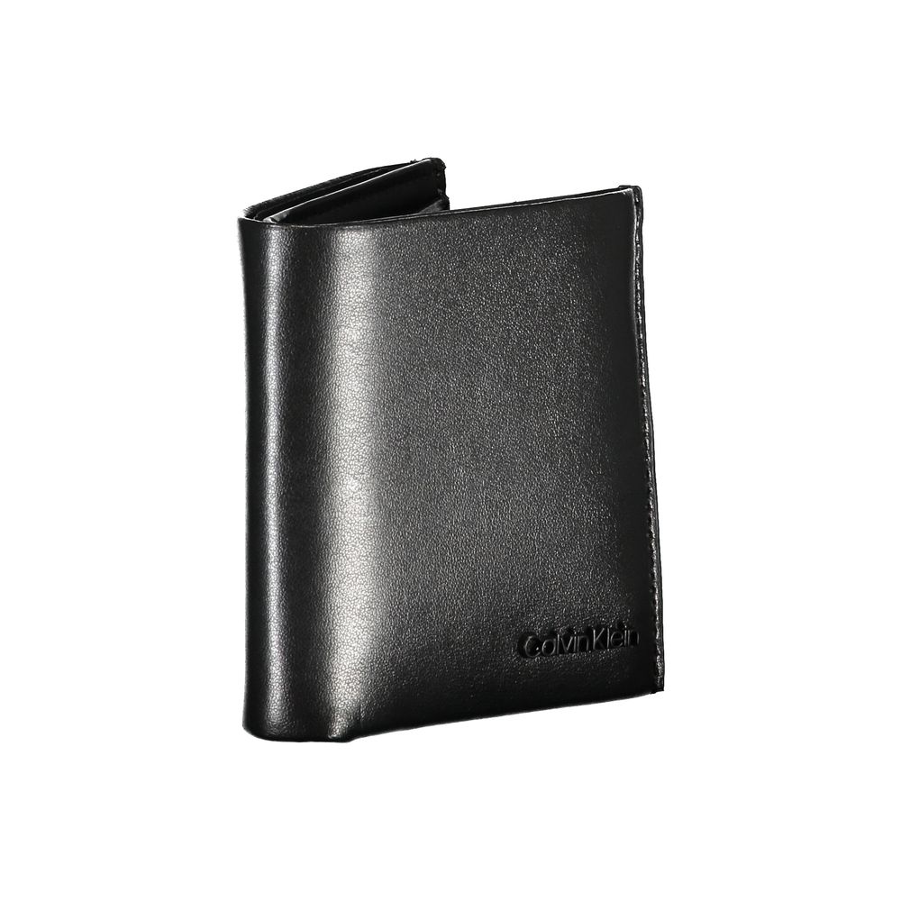 Calvin Klein Nero Leather Men Men's Wallet