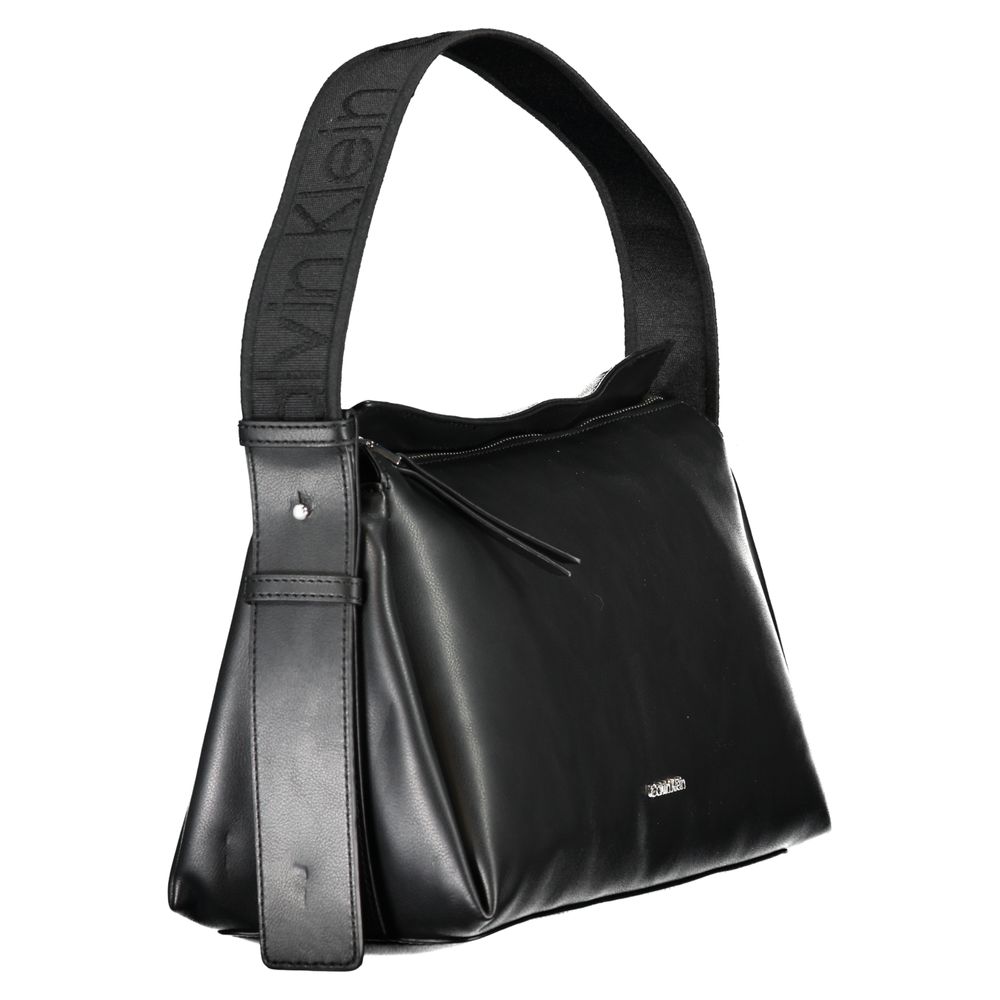 Calvin Klein Black Polyester Women Women's Handbag