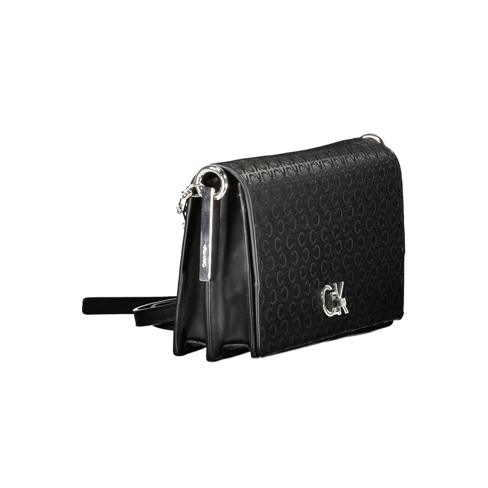 Calvin Klein Black Polyester Women Women's Handbag
