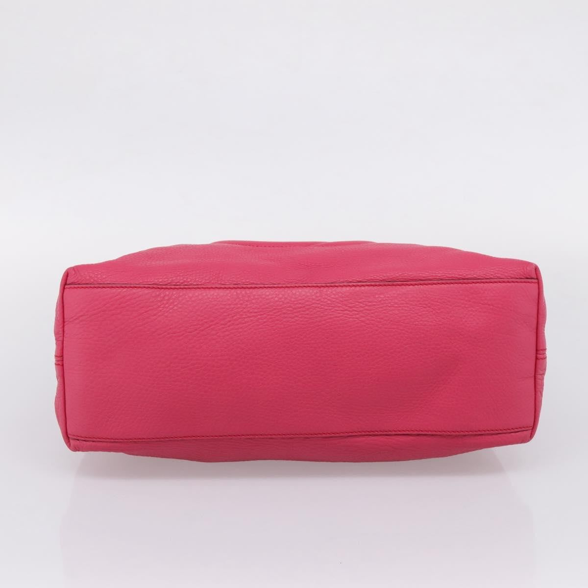 Gucci Soho Chain Strap Leather Pink Leather Shoulder Bag Bag (Pre-Owned)
