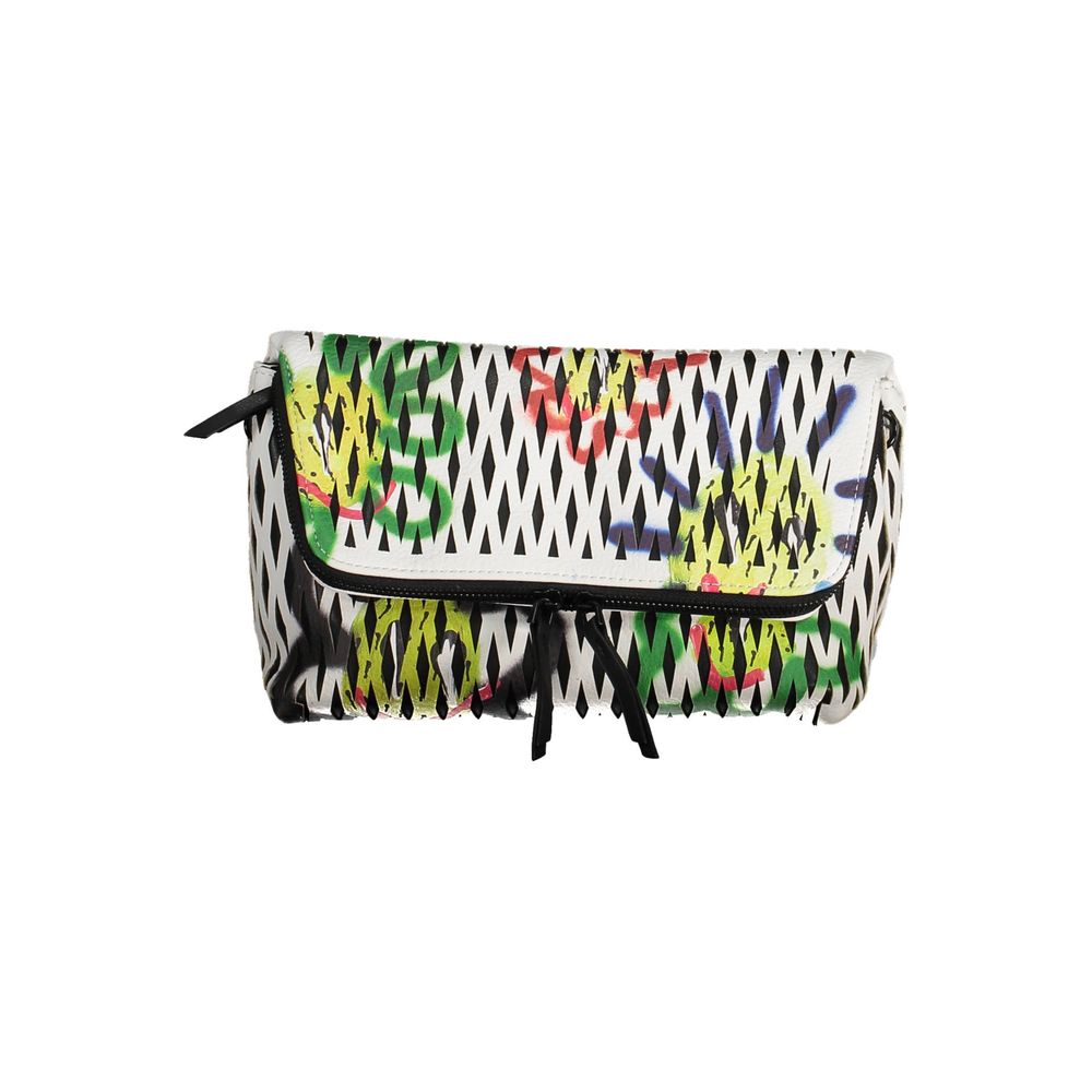 Desigual White Polyurethane Women Women's Handbag