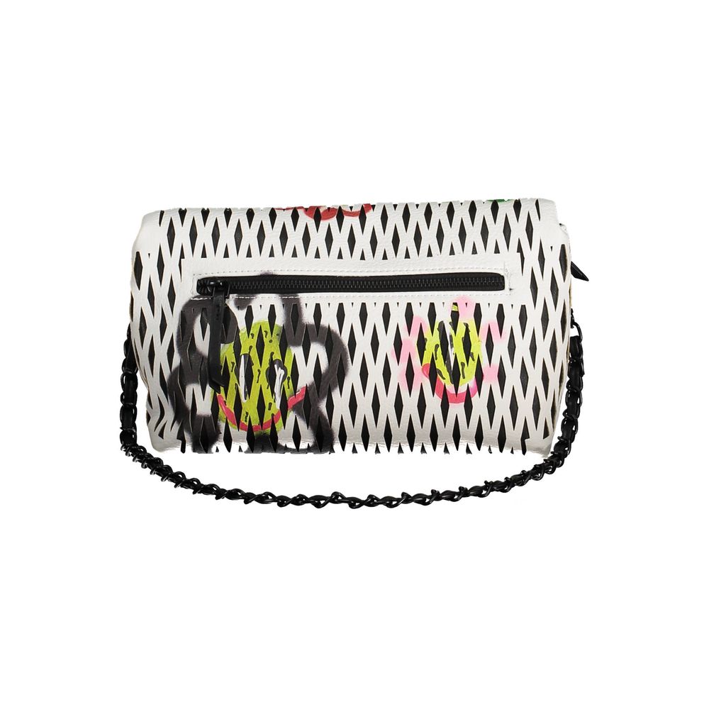 Desigual White Polyurethane Women Women's Handbag