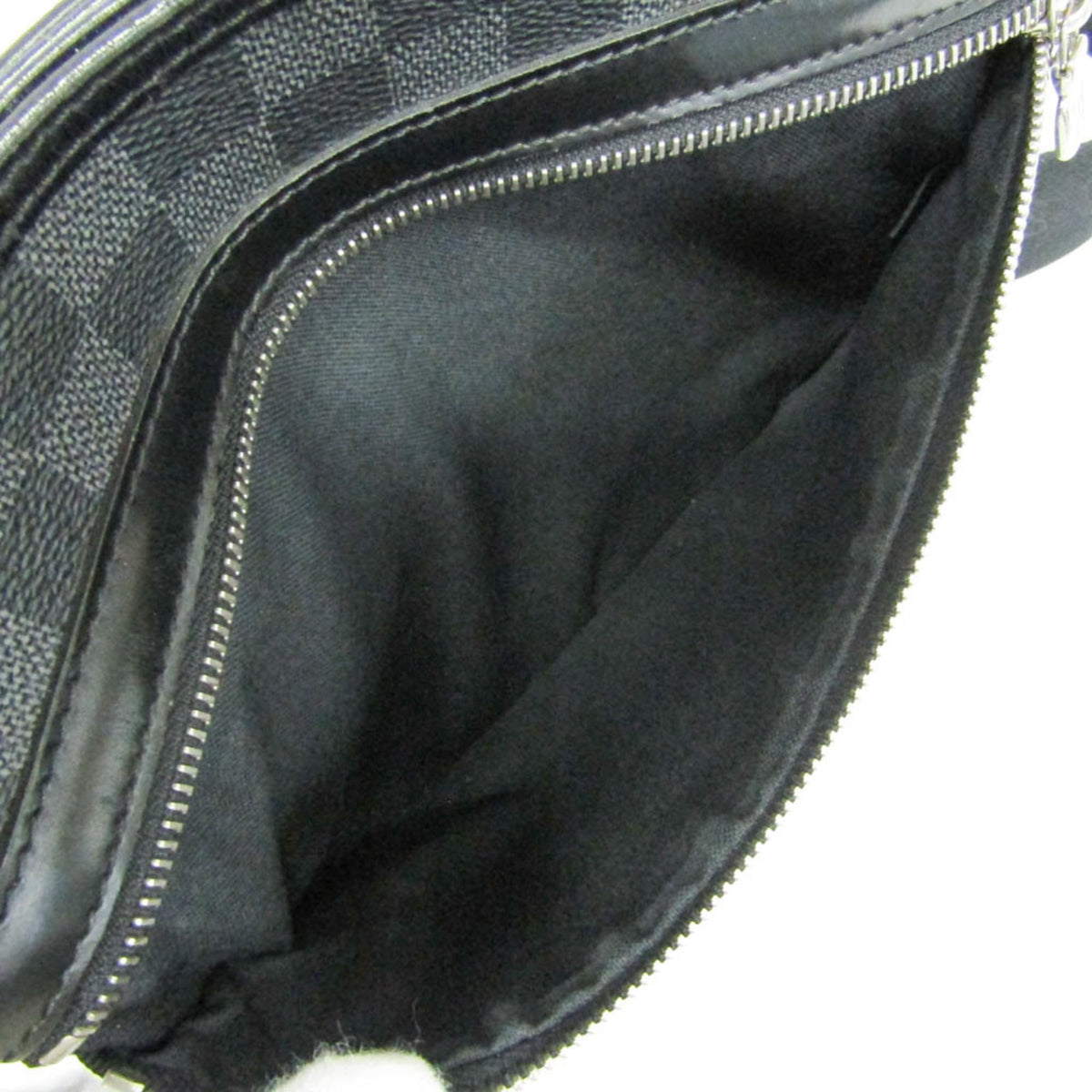 Louis Vuitton Thomas Damier Graphite Black Canvas Shoulder Bag Bag (Pre-Owned)