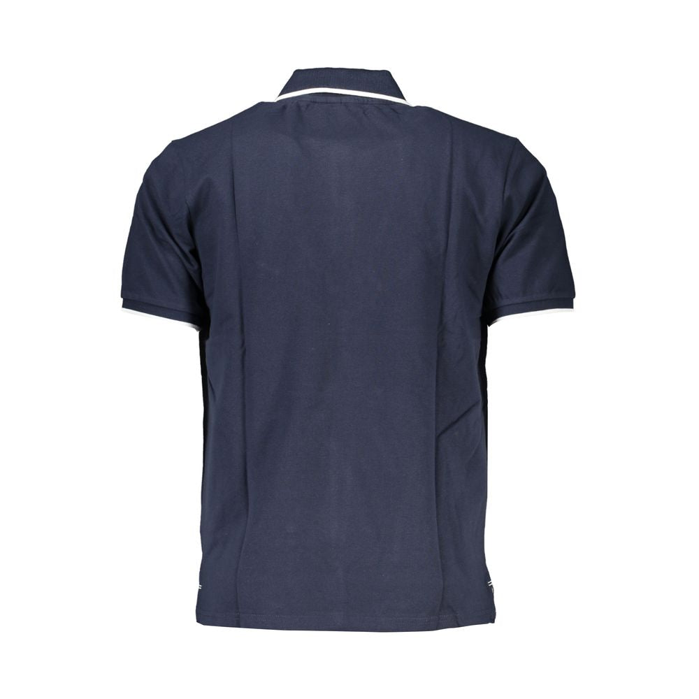 North Sails Blue Cotton Polo Men's Shirt