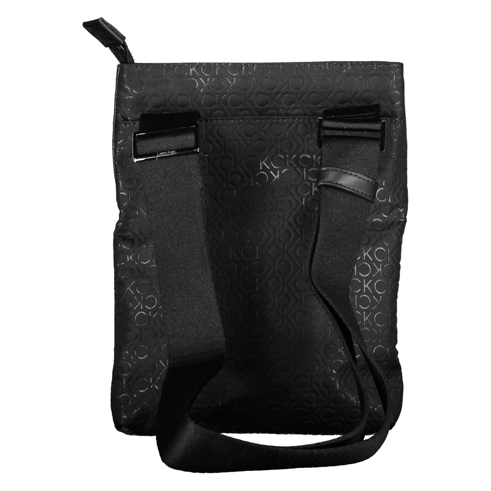 Calvin Klein Black Polyester Men's Shoulder Men's Bag