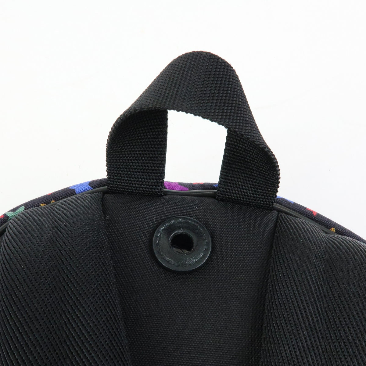 Saint Laurent City Printed Corduroy Multicolour Canvas Backpack Bag (Pre-Owned)