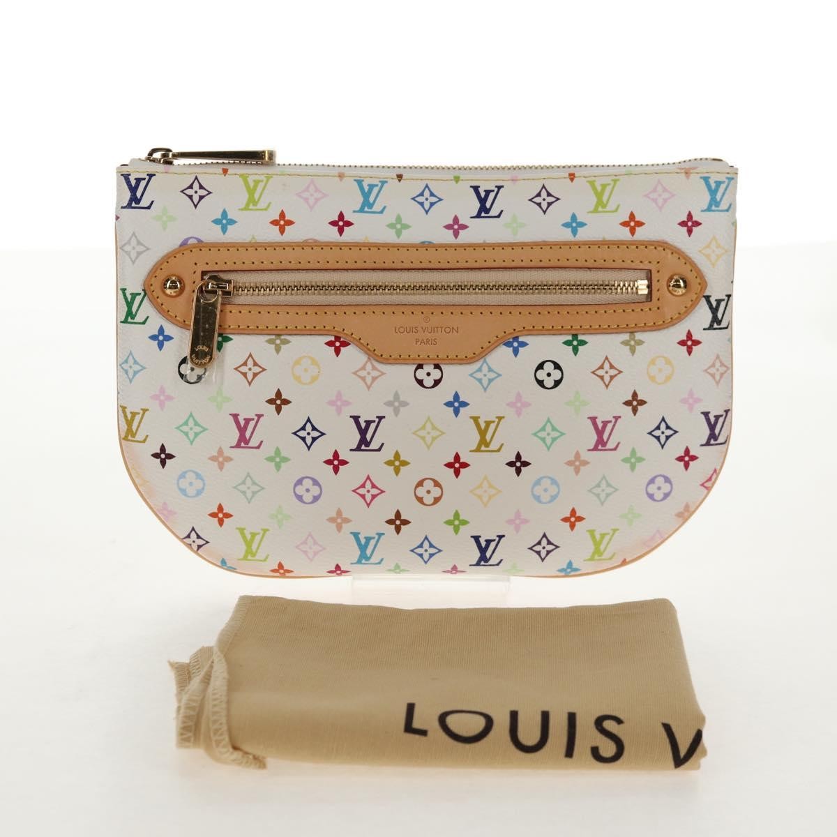 Louis Vuitton Pochette Gm Monogram Multicolor Multicolour Canvas Clutche & Pouche Bag (Pre-Owned)