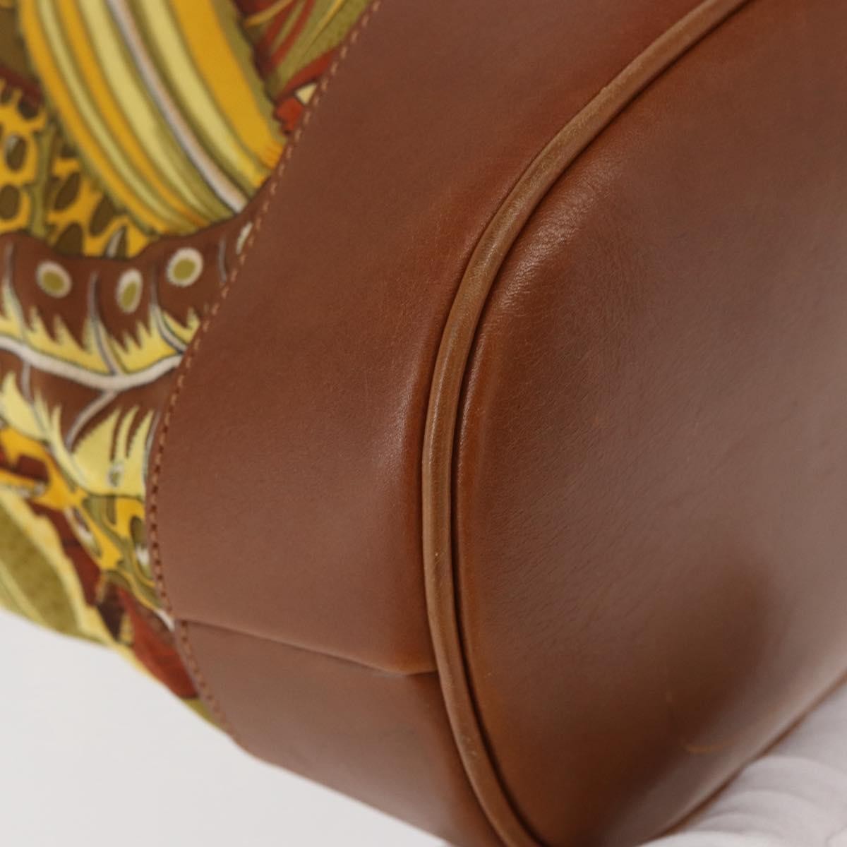 Salvatore Ferragamo Vintage Canvas Brown Canvas Shoulder Bag Bag (Pre-Owned)