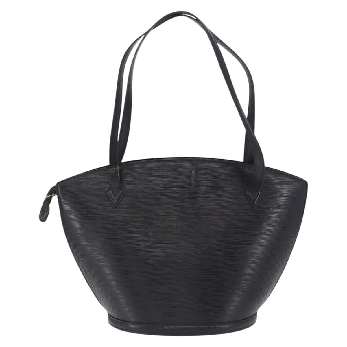 Louis Vuitton Saint Jacques Epi Leather Black Leather Shoulder Bag Bag (Pre-Owned)