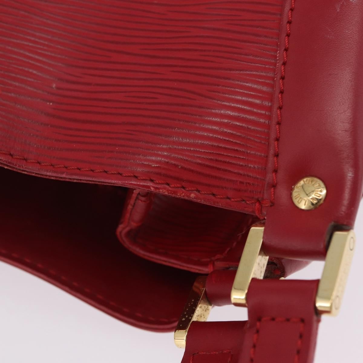 Louis Vuitton Mandara Epi Leather Red Leather Shoulder Bag Bag (Pre-Owned)