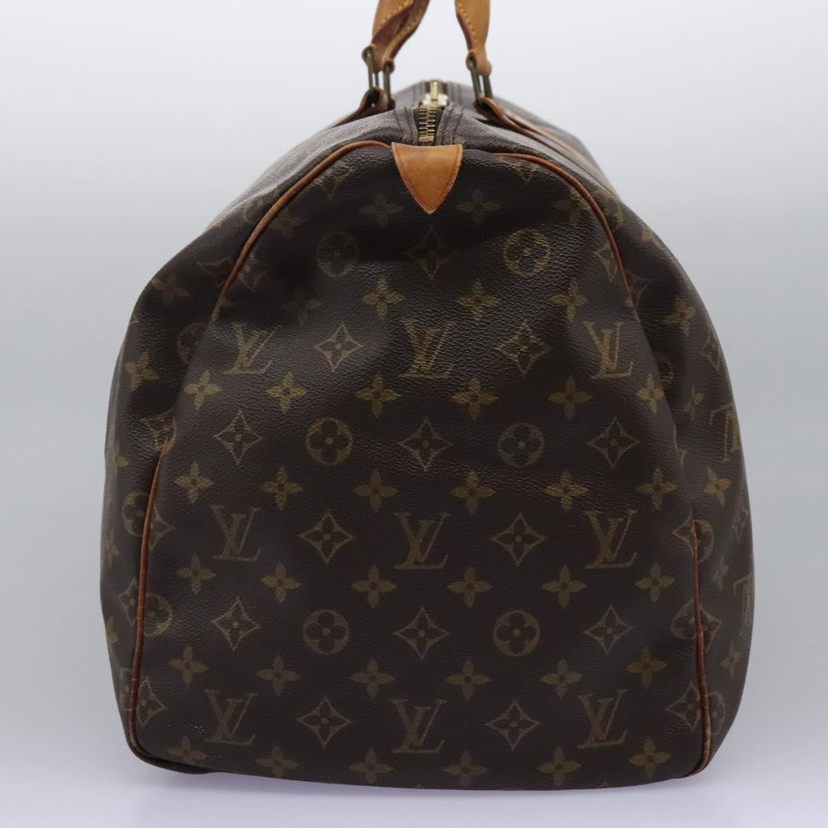 Louis Vuitton Keepall Monogram Canvas Brown Canvas Travel Bag Bag (Pre-Owned)