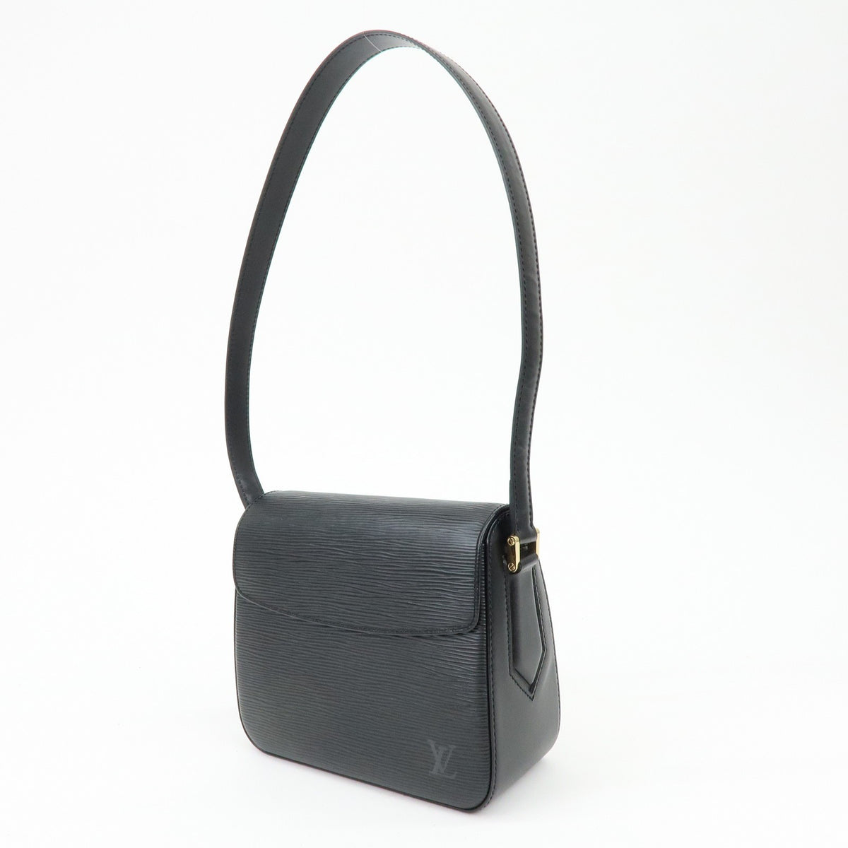 Louis Vuitton Buci Epi Leather Black Leather Handbag (Pre-Owned)