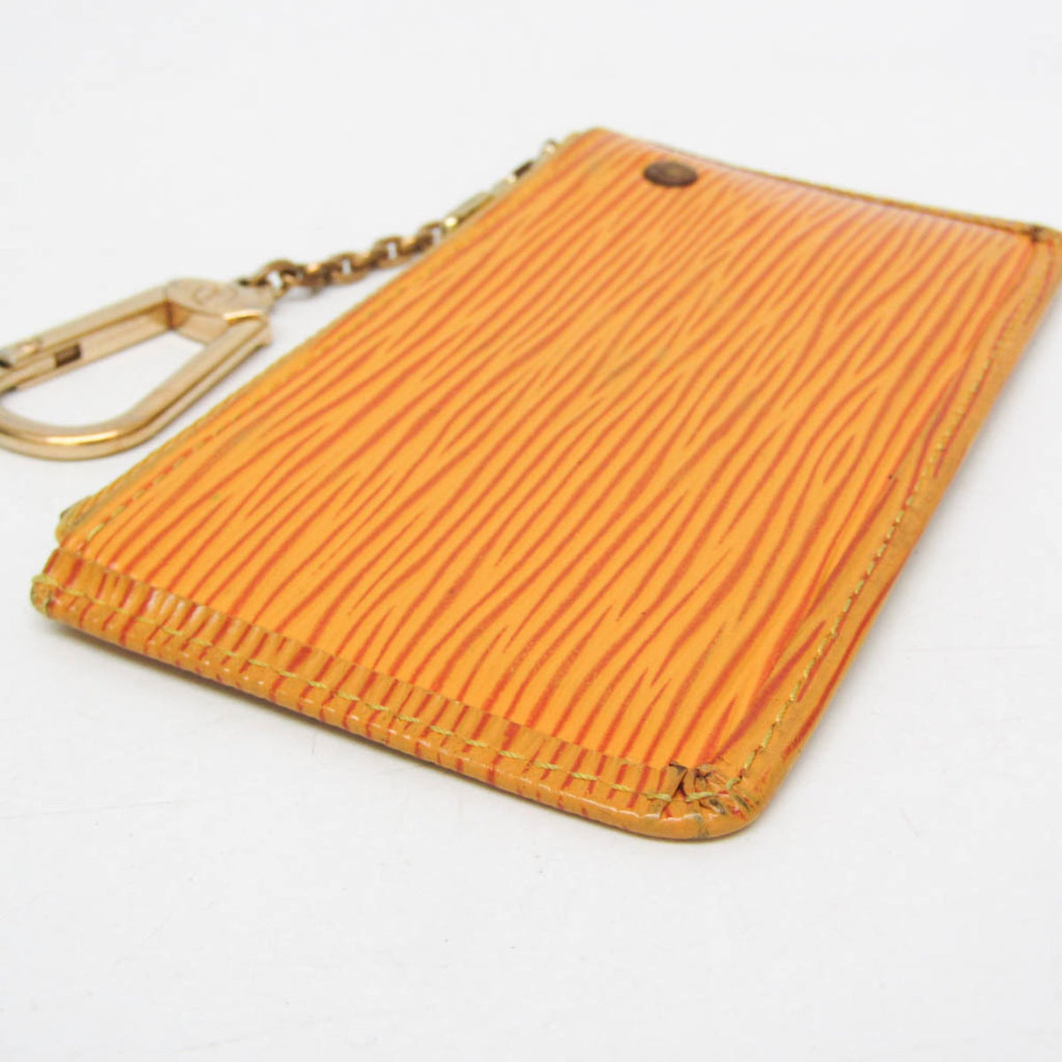 Louis Vuitton Pochette Clés Epi Yellow Leather Wallets Accessory (Pre-Owned)