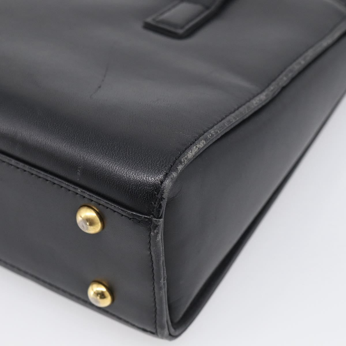 Givenchy Handbag Leather Black Leather Handbag (Pre-Owned)