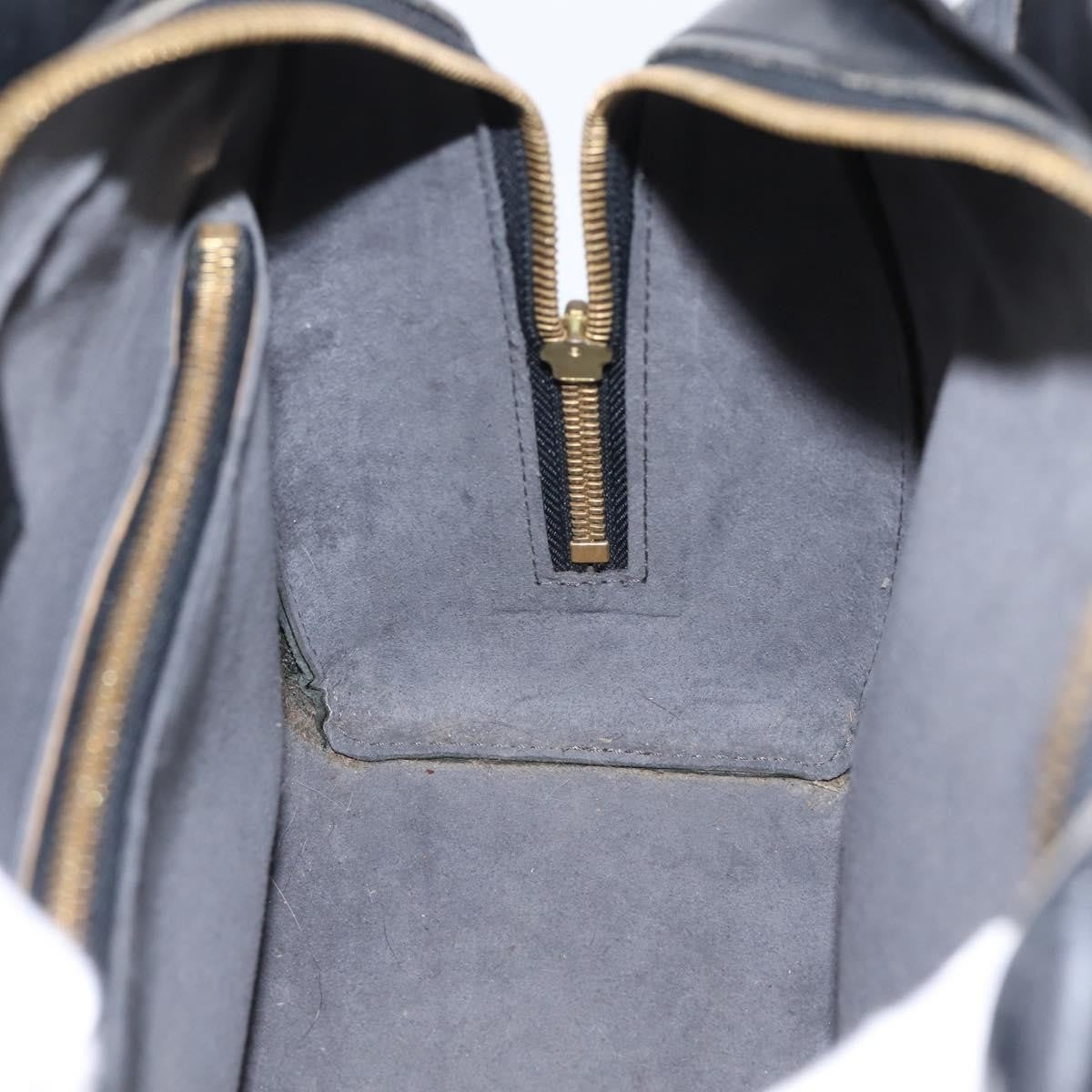 Louis Vuitton Pont Neuf Handbag Epi Leather Black Leather Handbag (Pre-Owned)
