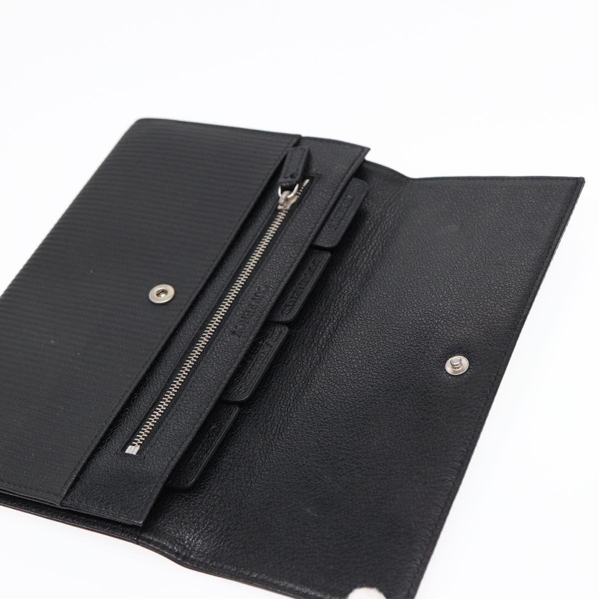 Bvlgari Clutch Pvc Leather Black Pvc Clutche & Pouche Bag (Pre-Owned)