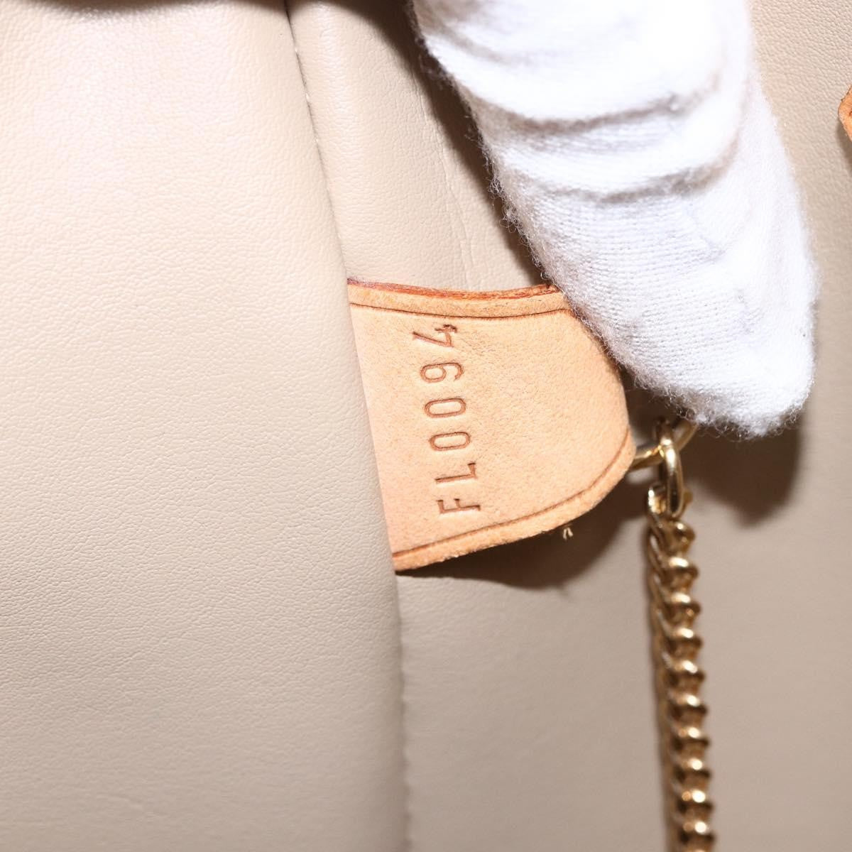Louis Vuitton Bucket Monogram Vernis Beige Patent_Leather Shoulder Bag Bag (Pre-Owned)