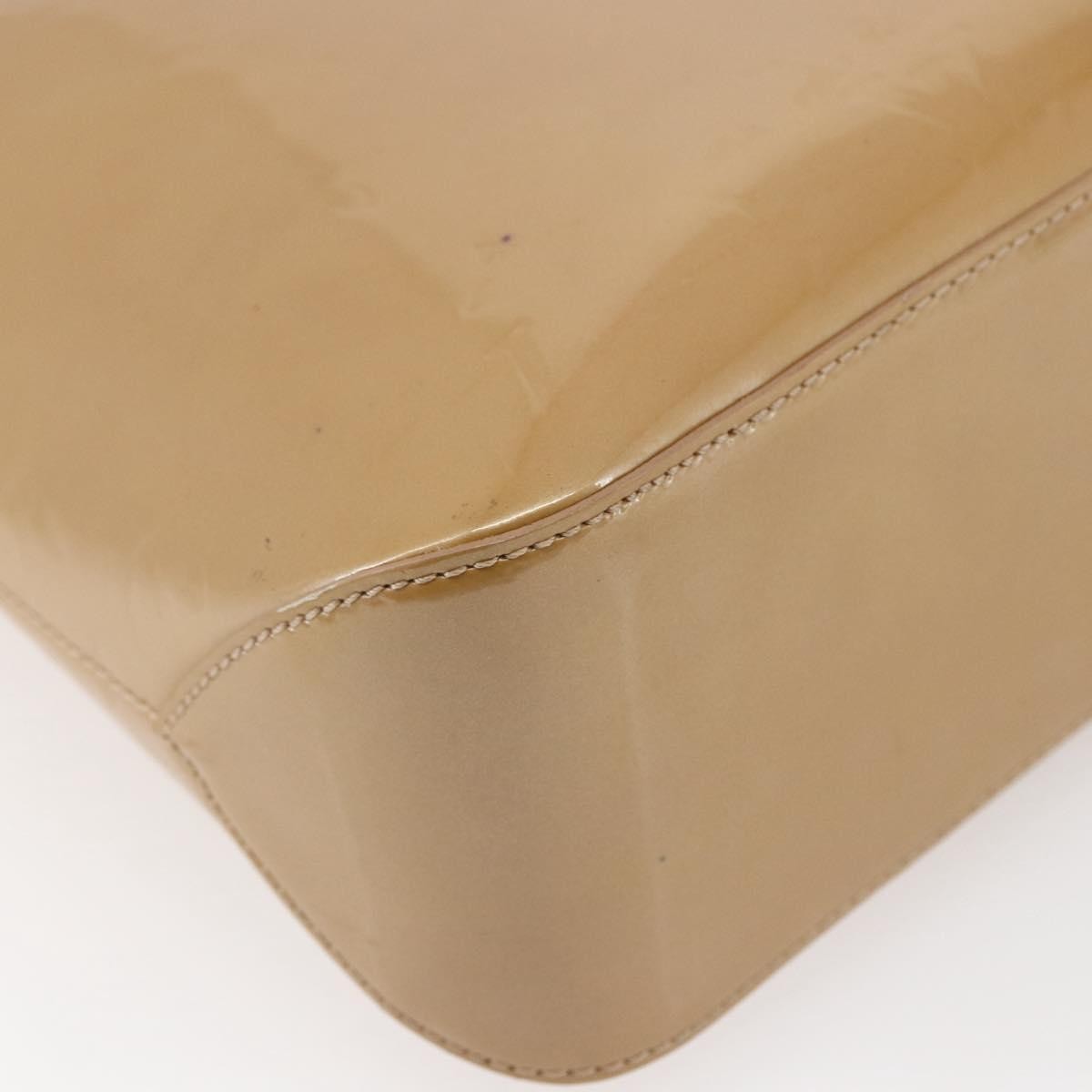 Louis Vuitton Brentwood Monogram Vernis Brown Patent_Leather Bag (Pre-Owned)
