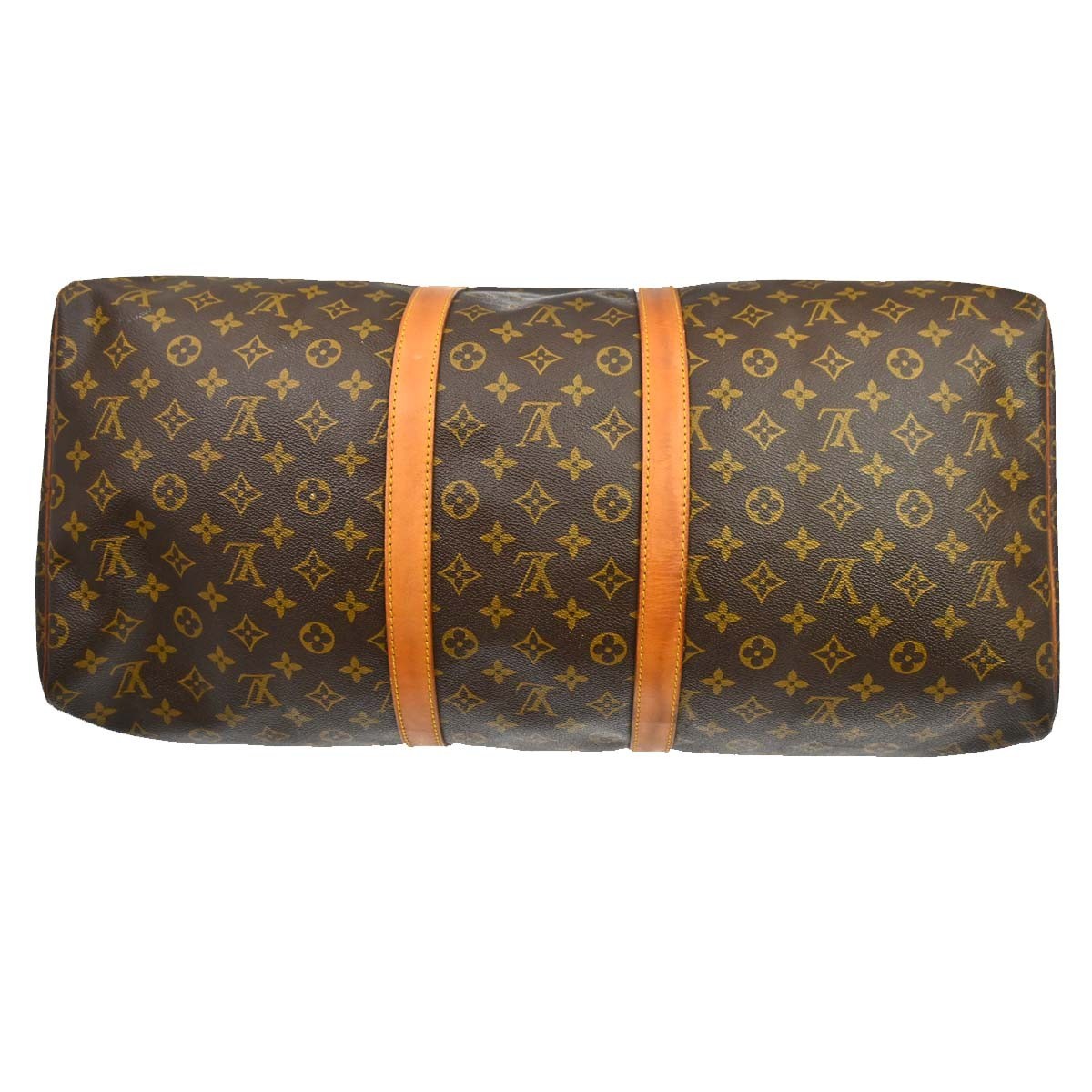 Louis Vuitton Keepall Monogram Canvas Brown Canvas Travel Bag Bag (Pre-Owned)