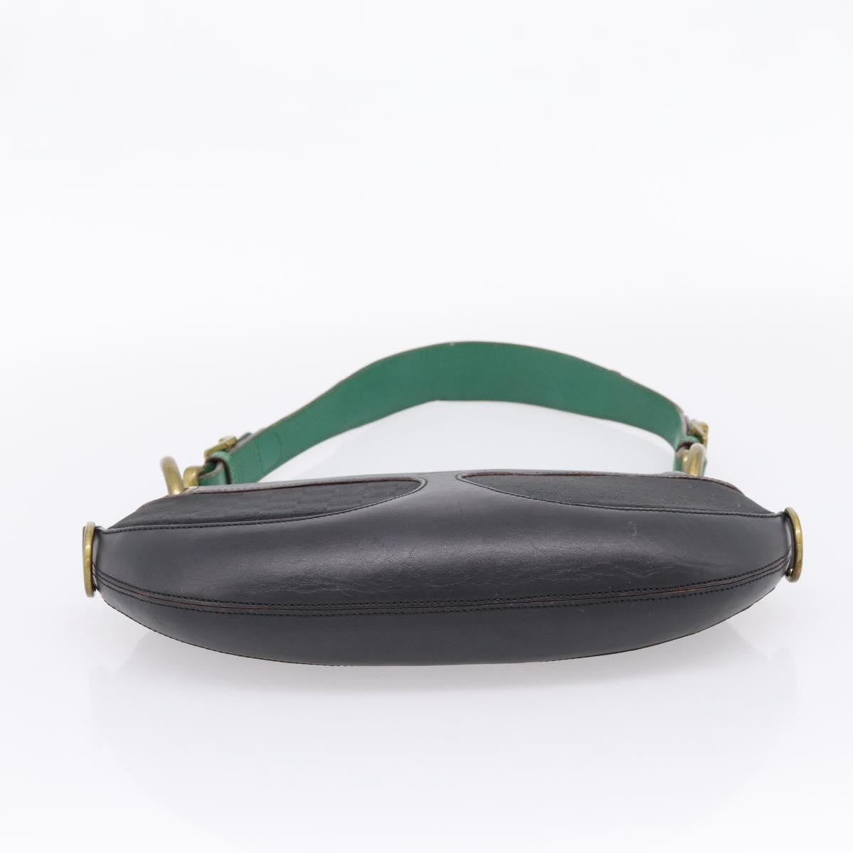 Loewe Vintage Leather Black Leather Shoulder Bag Bag (Pre-Owned)