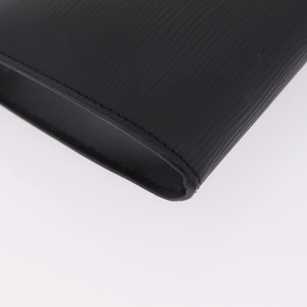 Louis Vuitton Pochette Accessoires Epi Leather Black Leather Clutche & Pouche Bag (Pre-Owned)