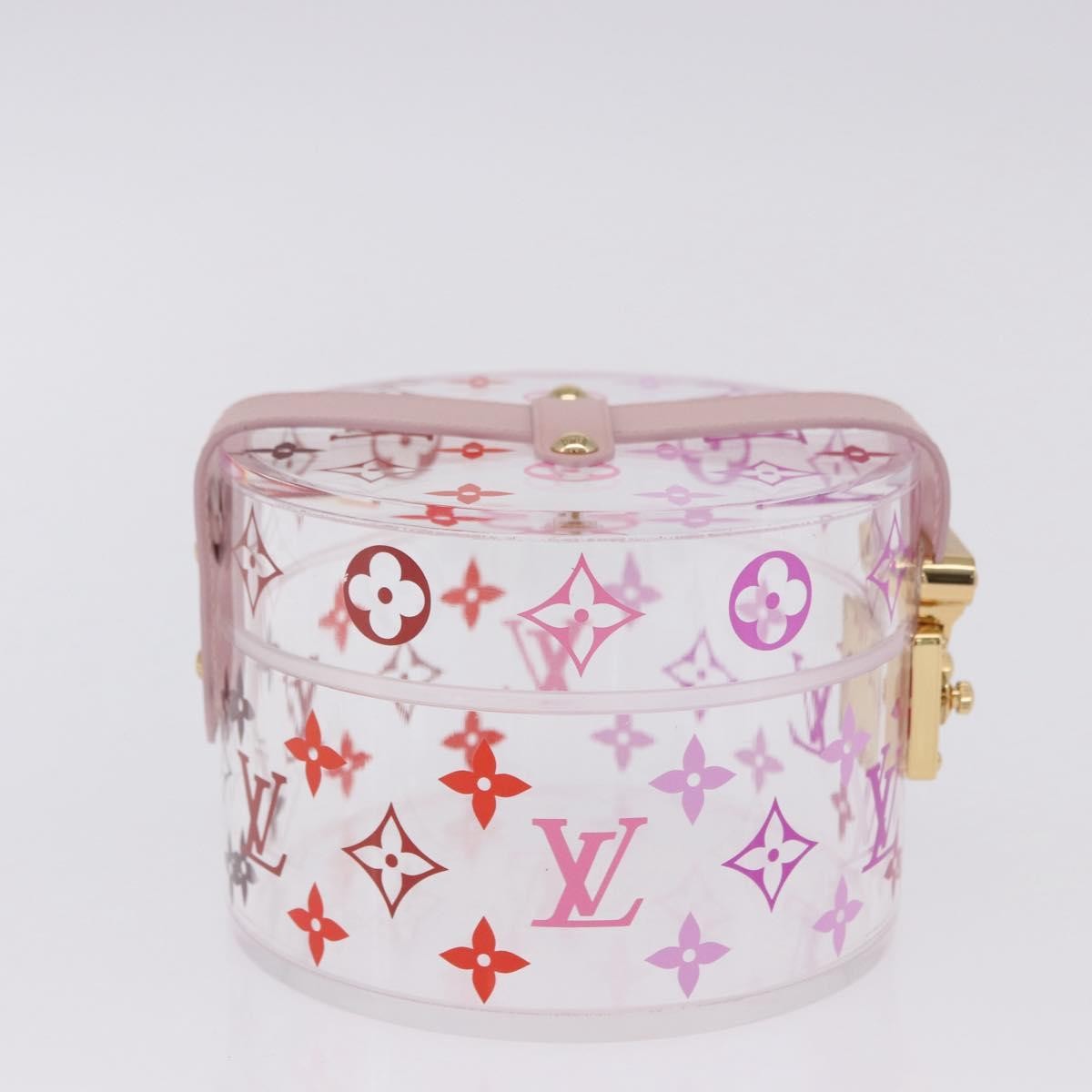 Louis Vuitton Box Scott Trunk Monogram Plexiglass Clear Plastic Wallets Accessory (Pre-Owned)