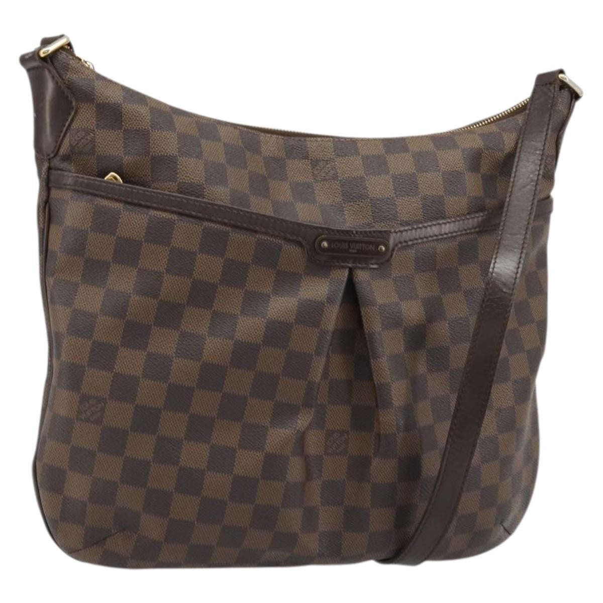 Louis Vuitton Bloomsbury Damier Ebene Brown Canvas Handbag (Pre-Owned)