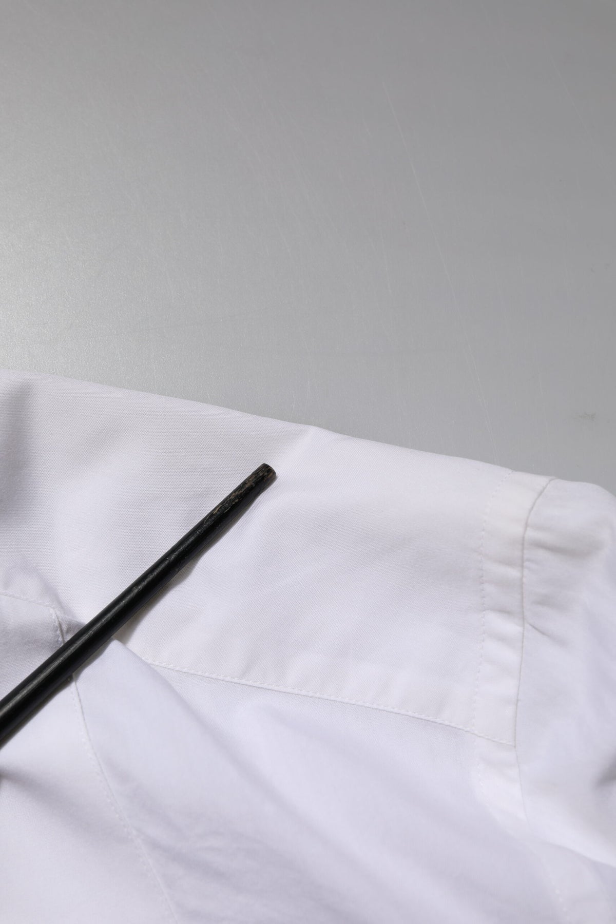 Dolce & Gabbana White GOLD Cotton Poplin Dress Formal Men's Shirt (Pre-Owned)