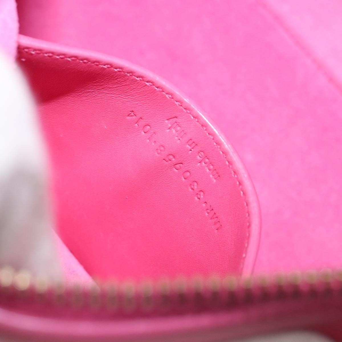 Saint Laurent Classic Duffle Leather Pink Leather Handbag (Pre-Owned)