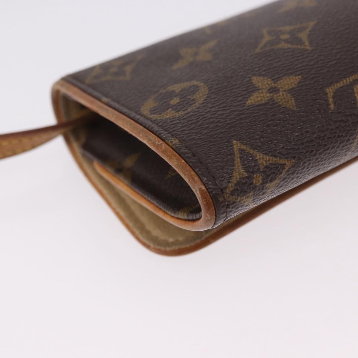 Louis Vuitton Twin Monogram Canvas Brown Canvas Clutche & Pouche Bag (Pre-Owned)