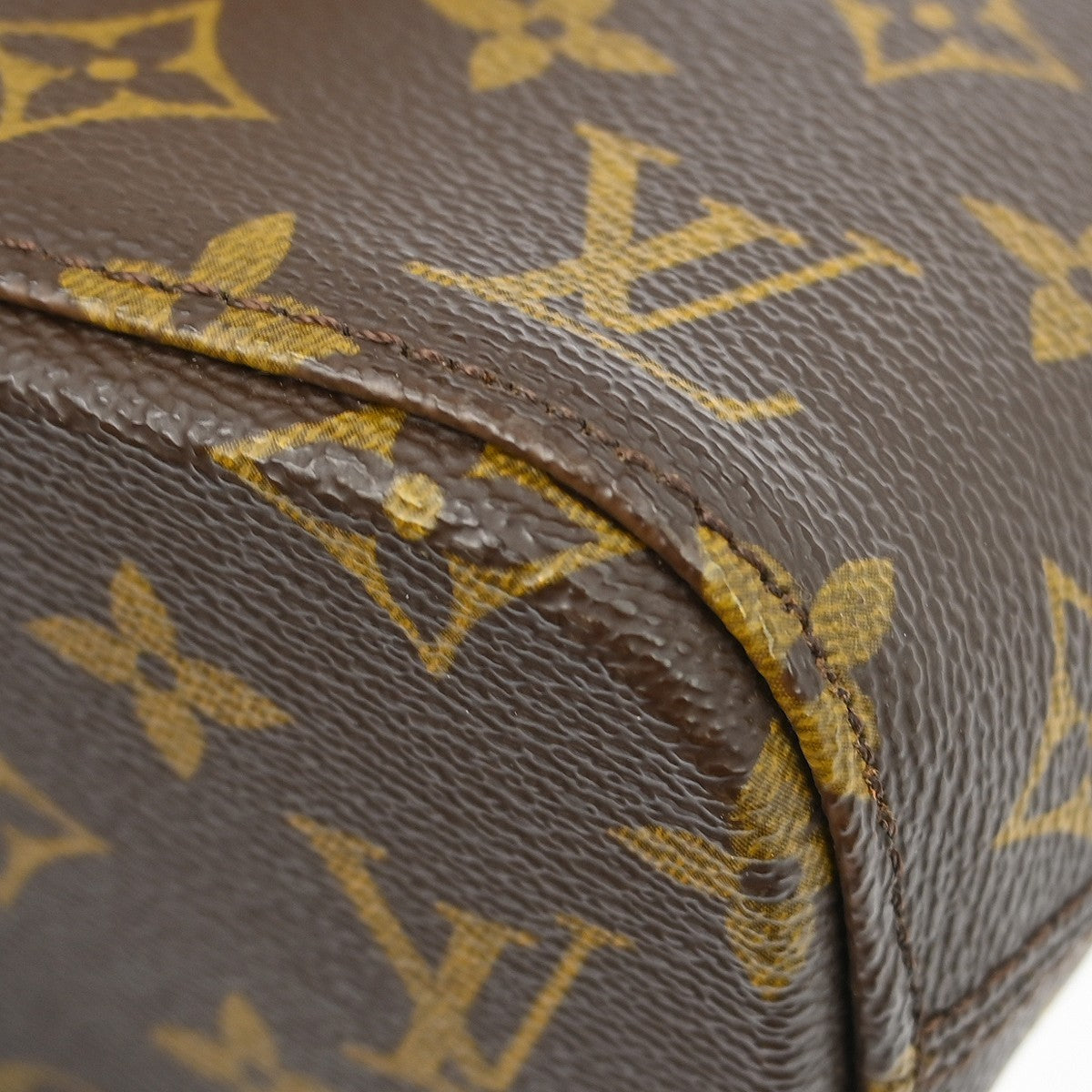 Louis Vuitton Vavin Monogram Empreinte Leather Brown Canvas Handbag (Pre-Owned)