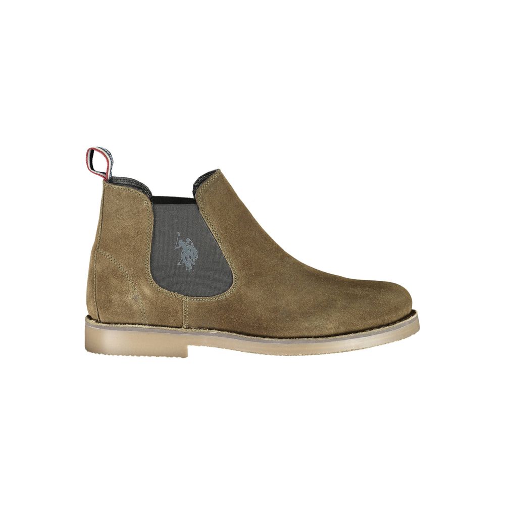 U.S. POLO ASSN. Green Leather Men's Men's Boot