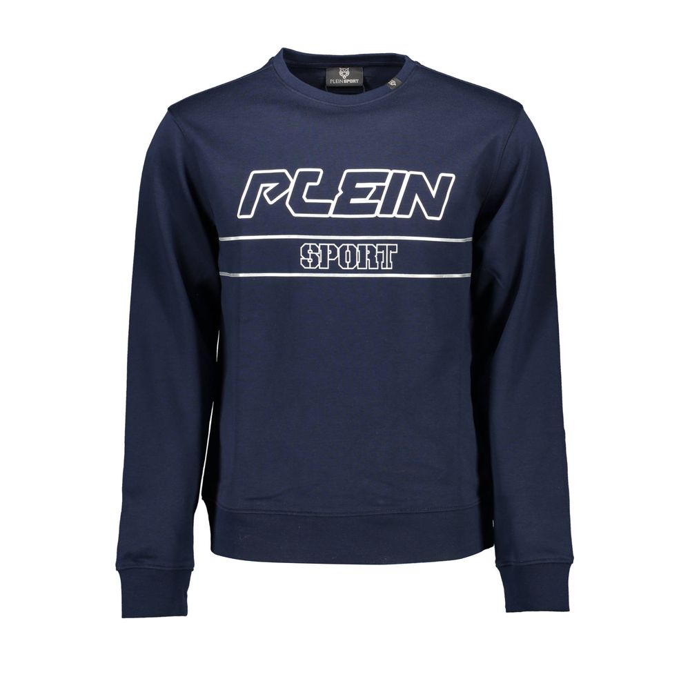 Plein Sport Blue Cotton Men's Men's Sweatshirt