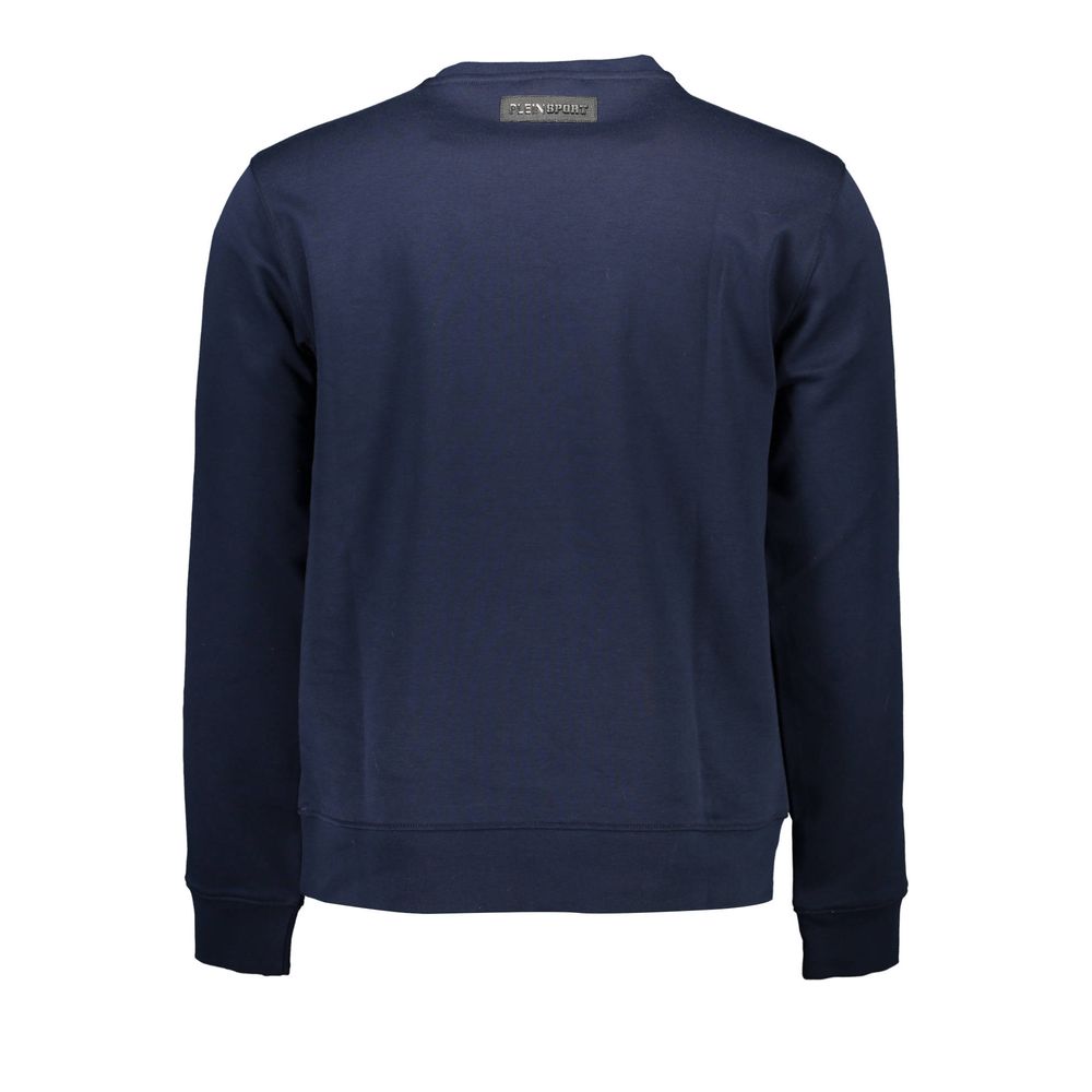 Plein Sport Blue Cotton Men's Men's Sweatshirt