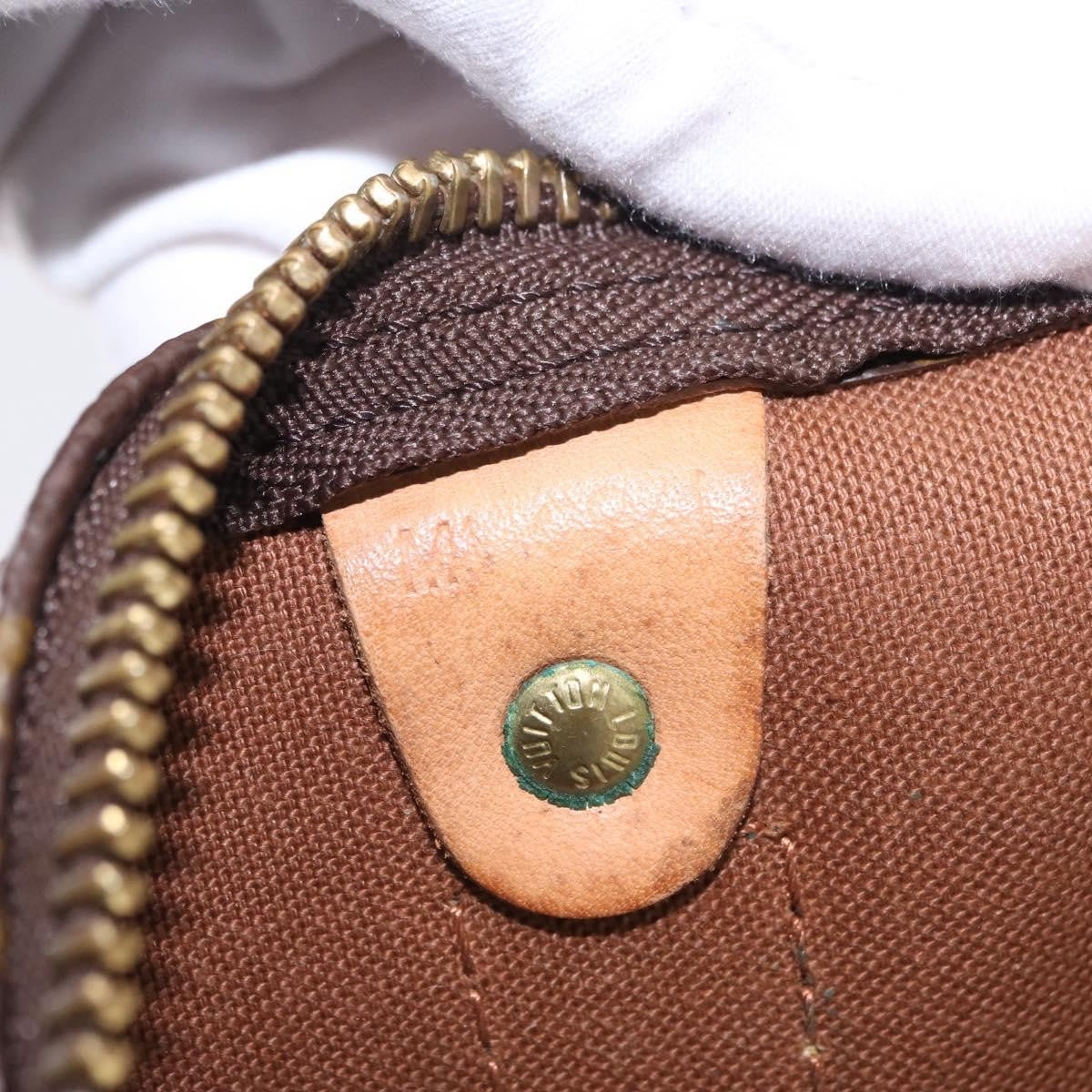 Louis Vuitton Keepall Monogram Canvas Brown Canvas Travel Bag Bag (Pre-Owned)
