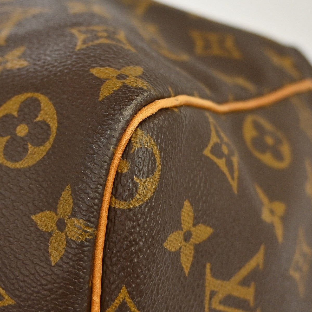 Louis Vuitton Keepall Monogram Brown Canvas Travel Bag Bag (Pre-Owned)