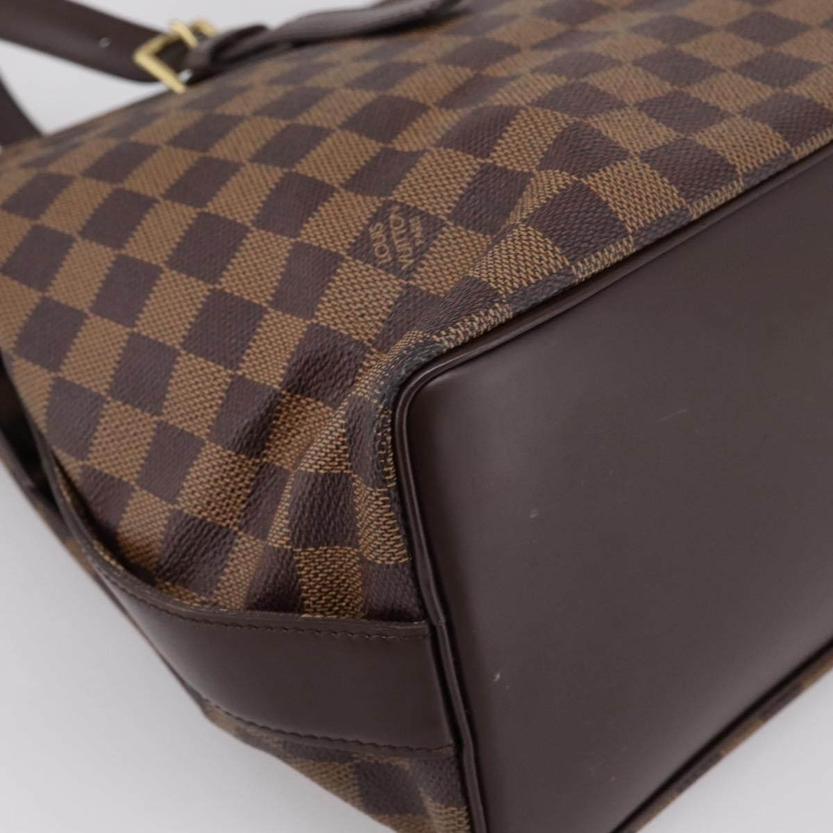 Louis Vuitton Chelsea Damier Brown Canvas Handbag (Pre-Owned)