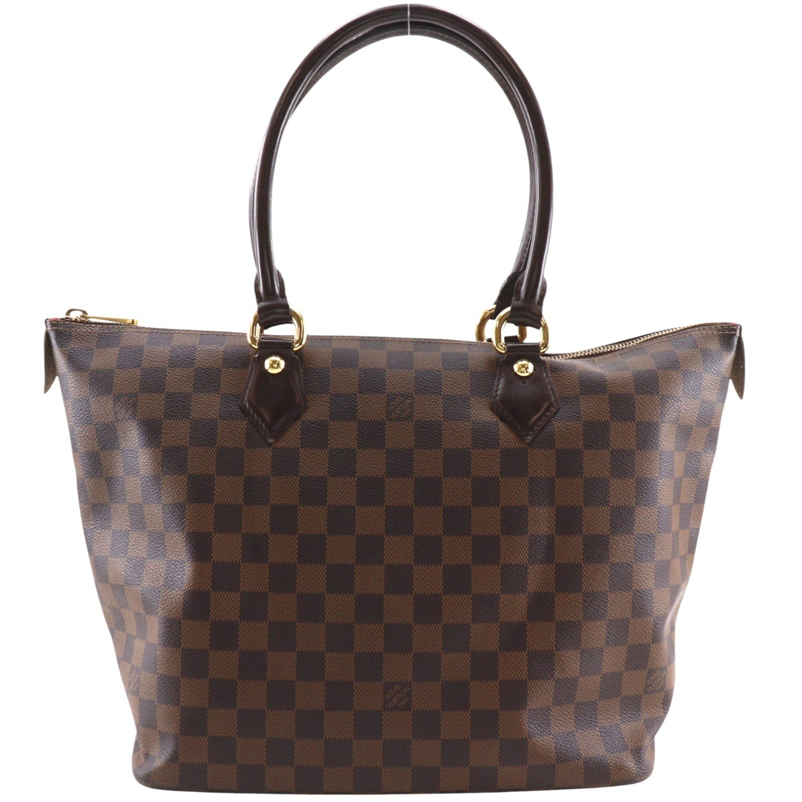 Louis Vuitton Saleya Damier Brown Canvas Tote Bag Bag (Pre-Owned)
